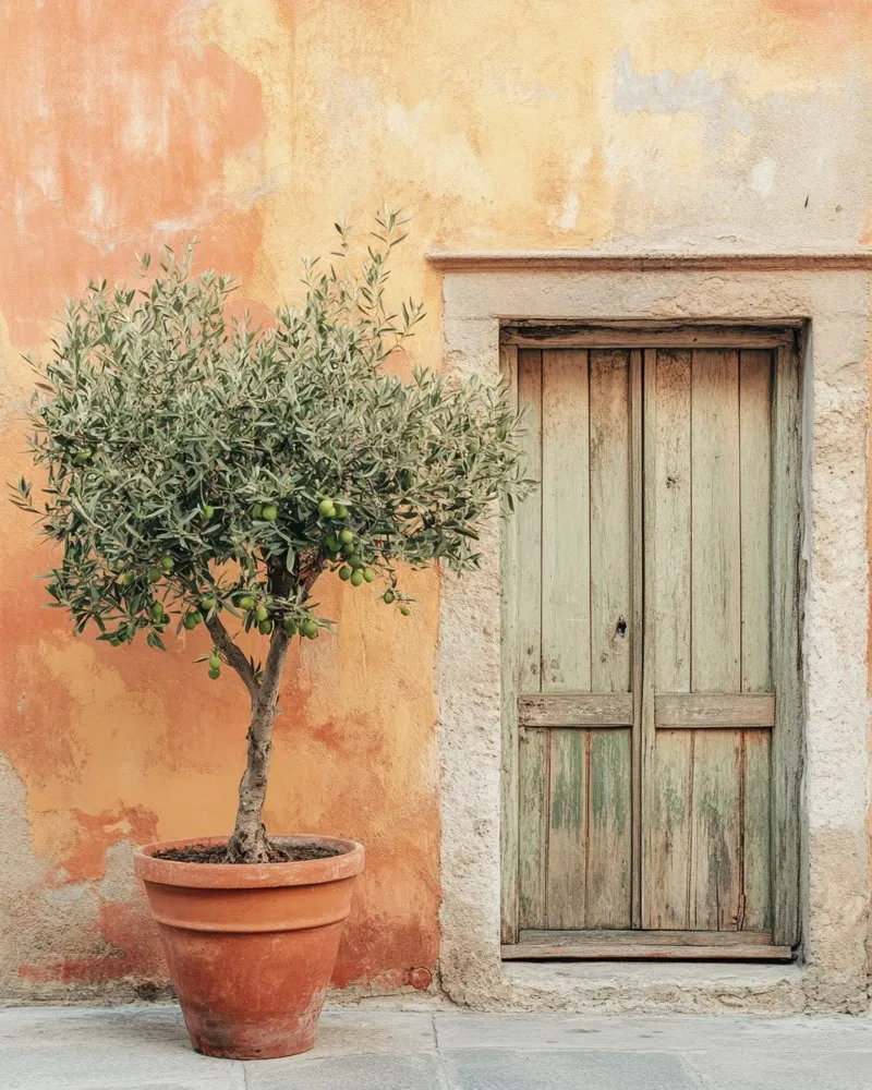 Verde lussureggiante poster con telaio in alluminio da PhotoVibe Decor