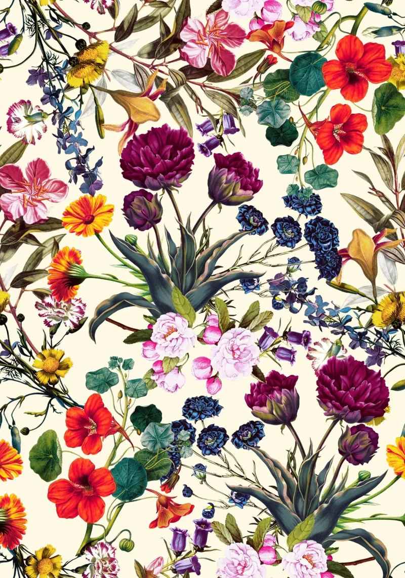Magical Garden V poster con telaio in plastica da burcukorkmazyurek