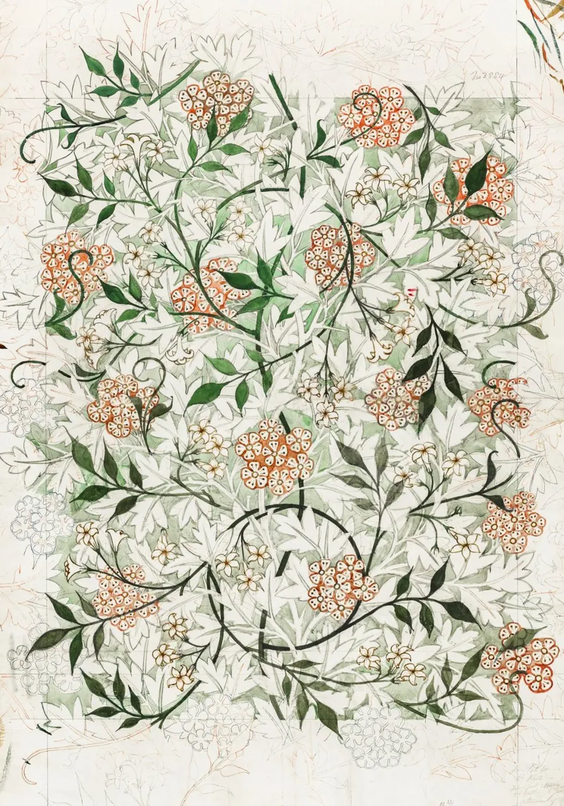 famous Jasmine pattern plexiglass da vintageshop
