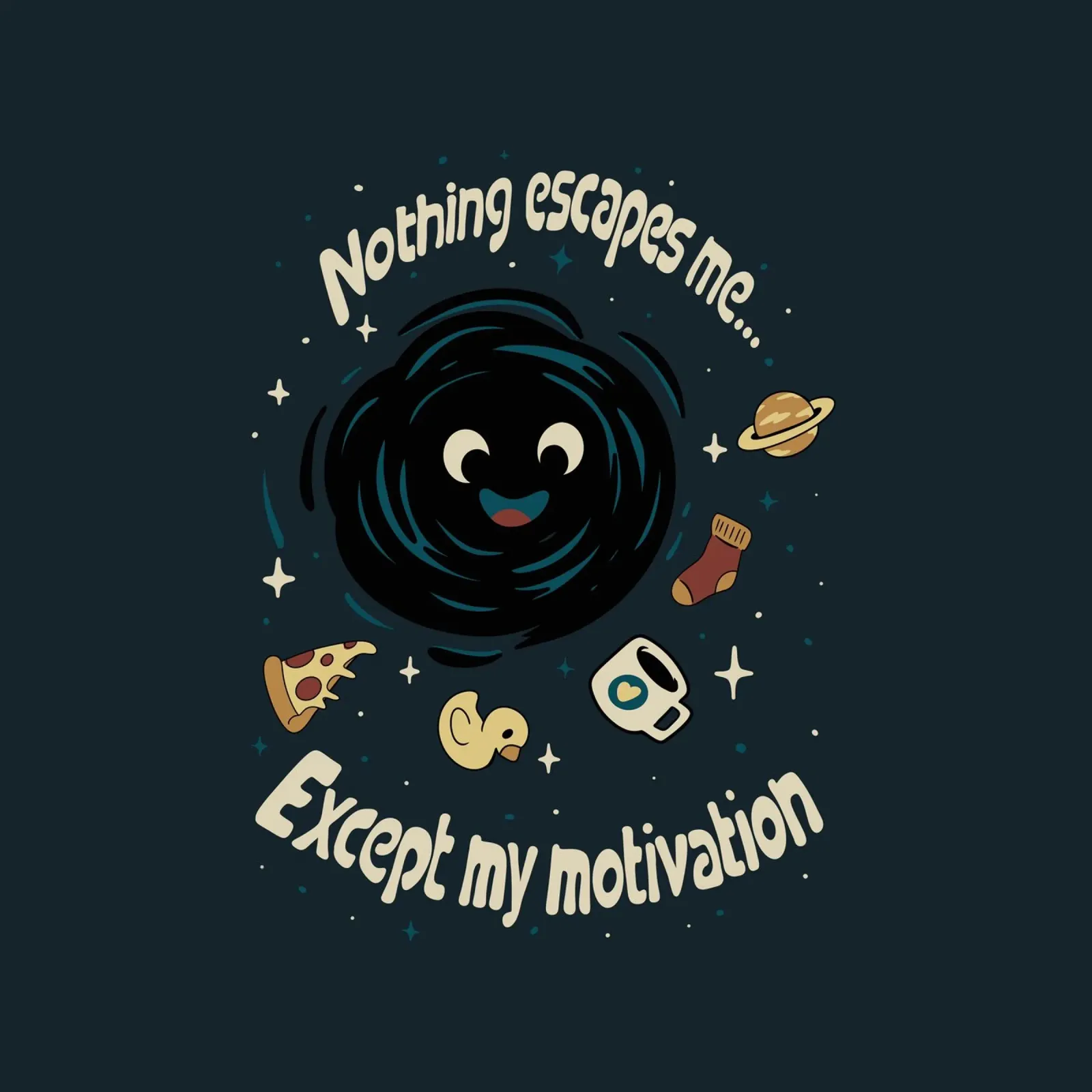 Nichts entgeht mir... außer meiner Motivation Hahnemühle von Loobs