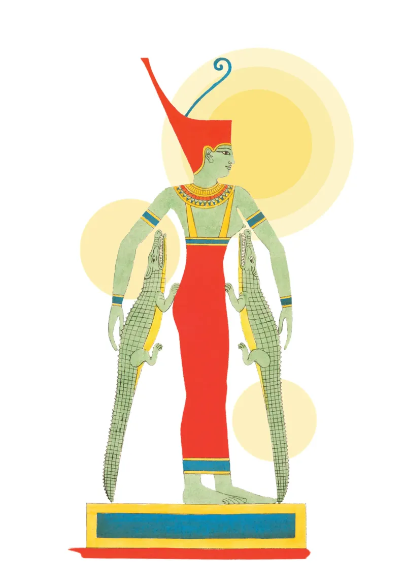 Wadjet Rising | Press Play Collage poster da Press Play Art Prints