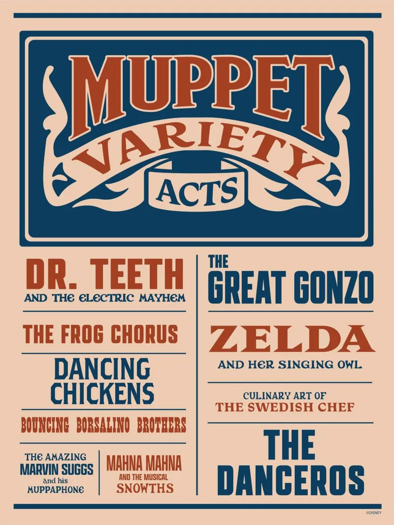 Dr. Teeth & The Electric Mayhem IV poster con telaio in plastica da The Muppets