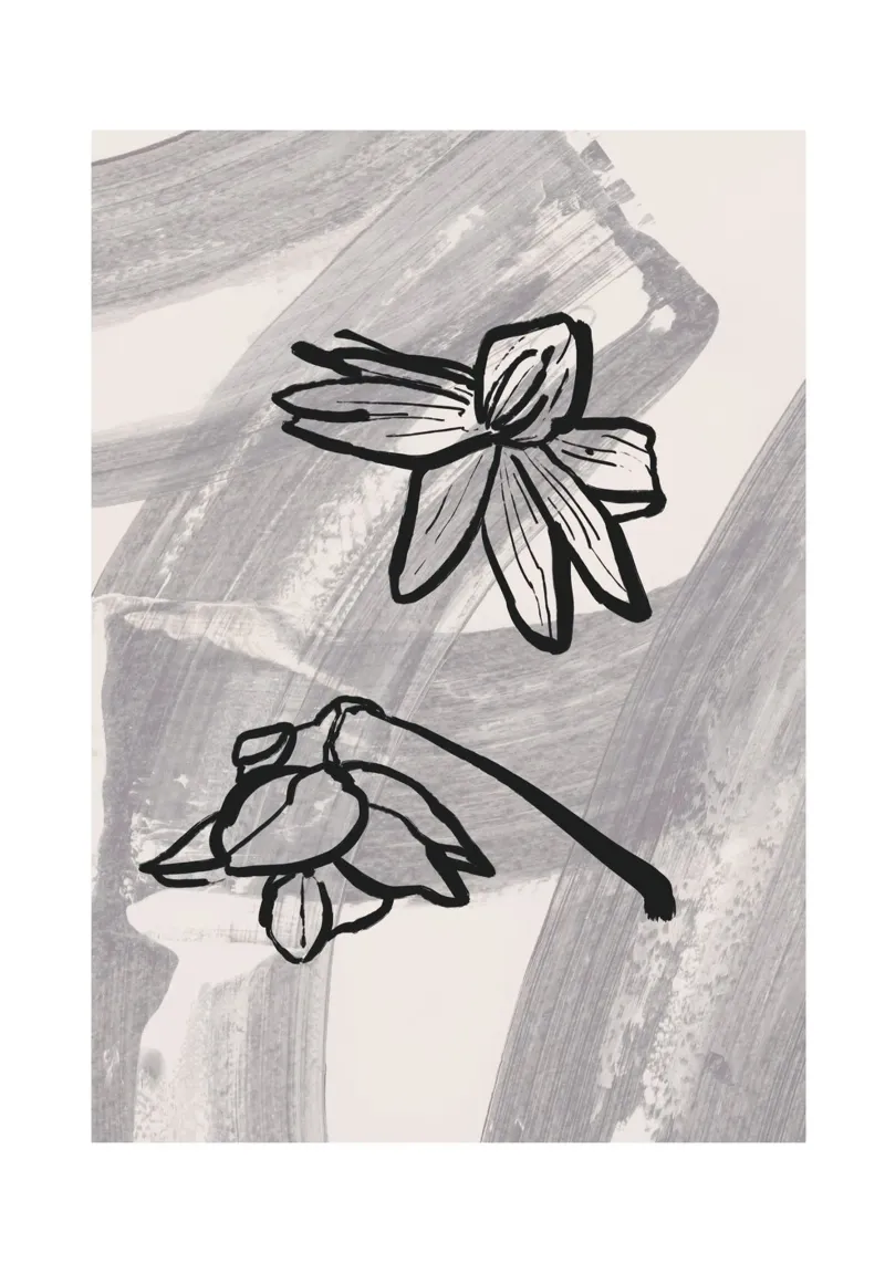 Abstract Botanics No 02 alluminio dibond da treechild