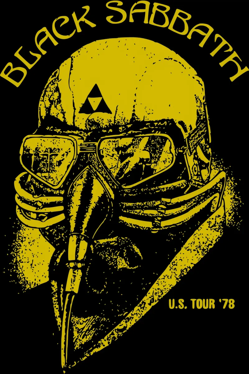 Black Sabbath U.S. Tour 78 canvas by myxzyptlx