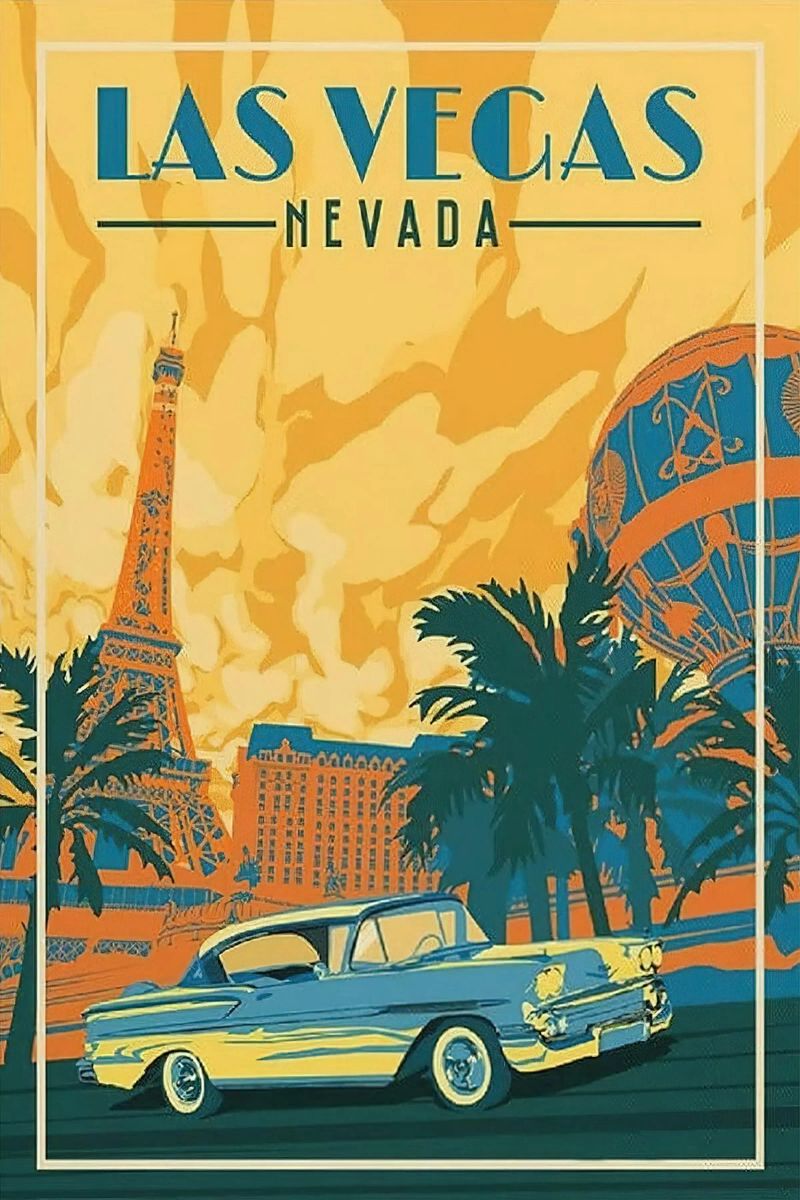 Las Vegas Nevada poster by cooper shop