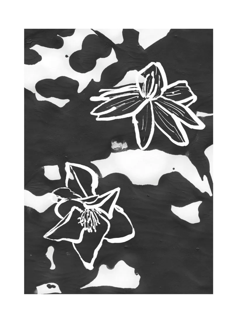 Abstract Botanic No 10 alluminio dibond da treechild