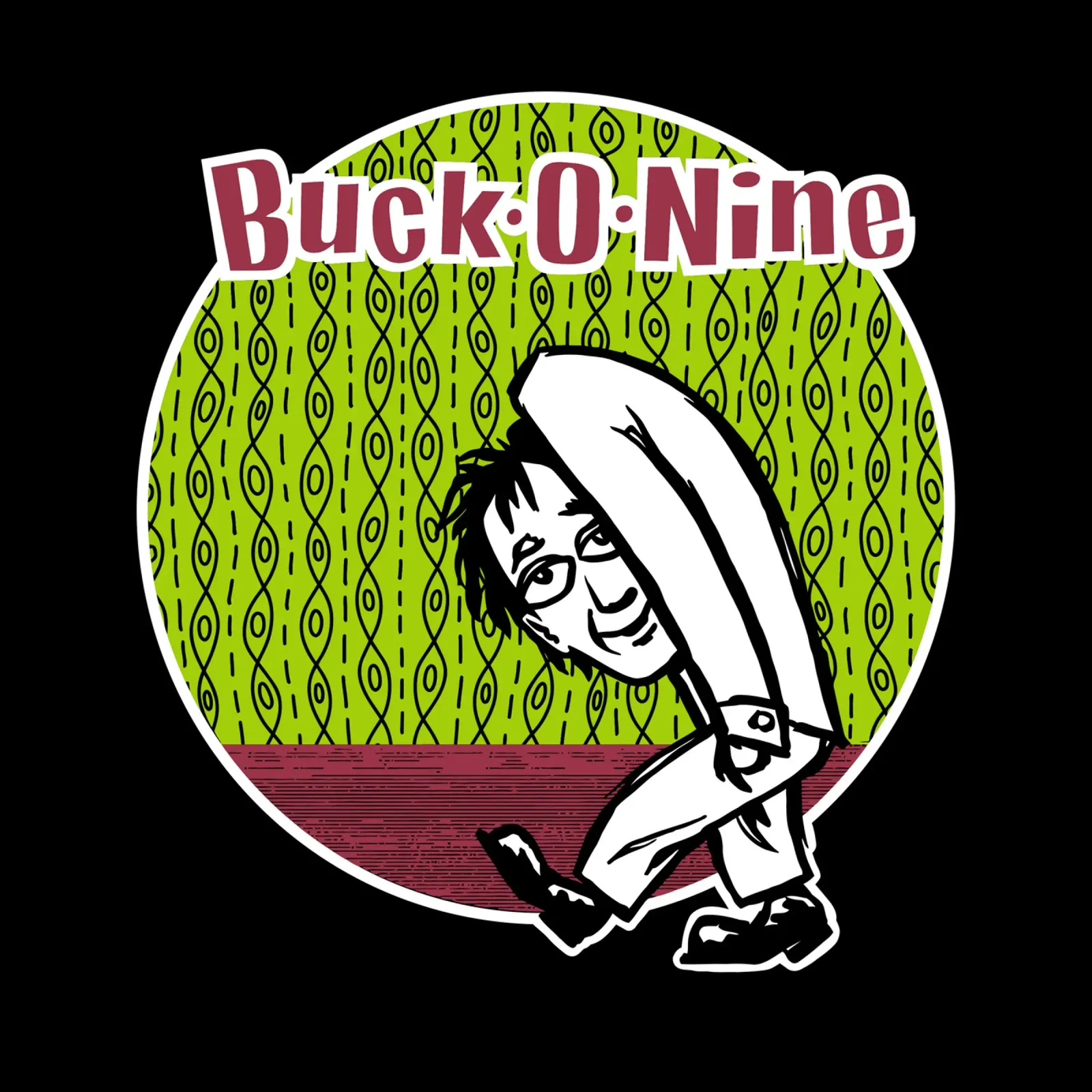 Buck-O-Nine poster con telaio in alluminio da Aranduts