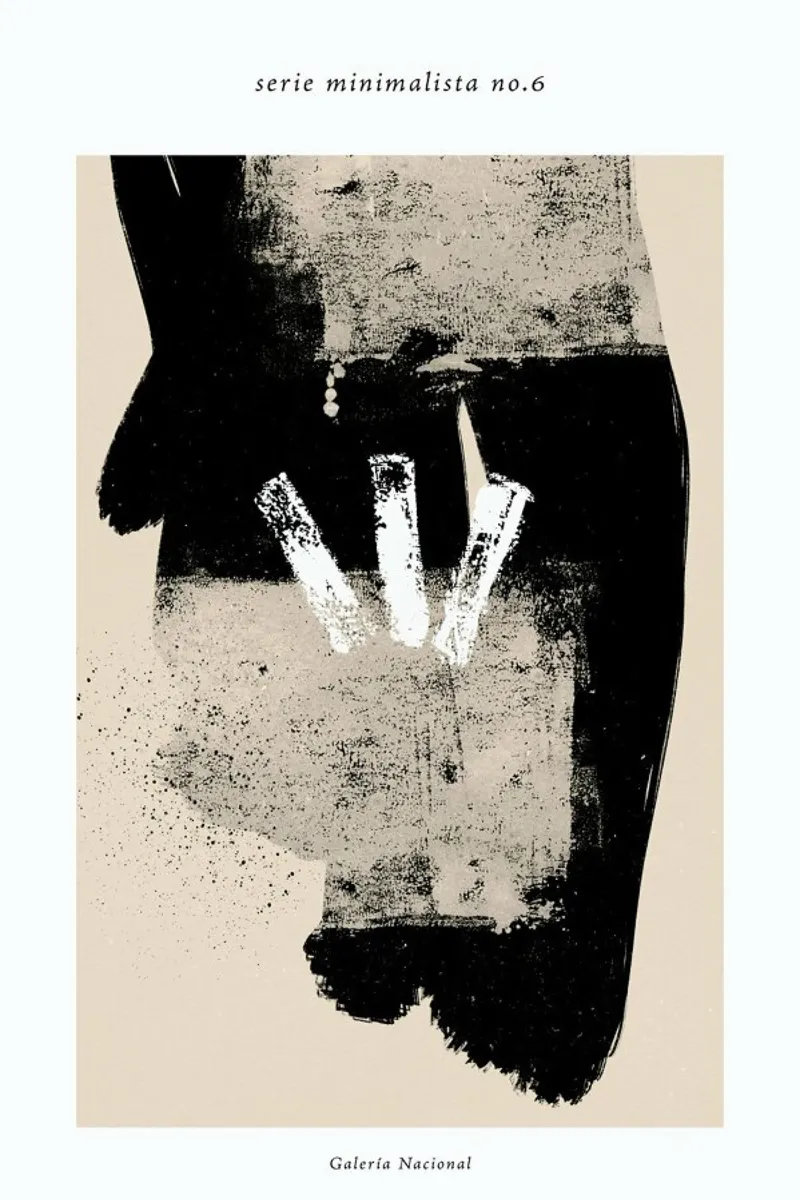 Minimal 6 poster con telaio in alluminio da Froilein Juno