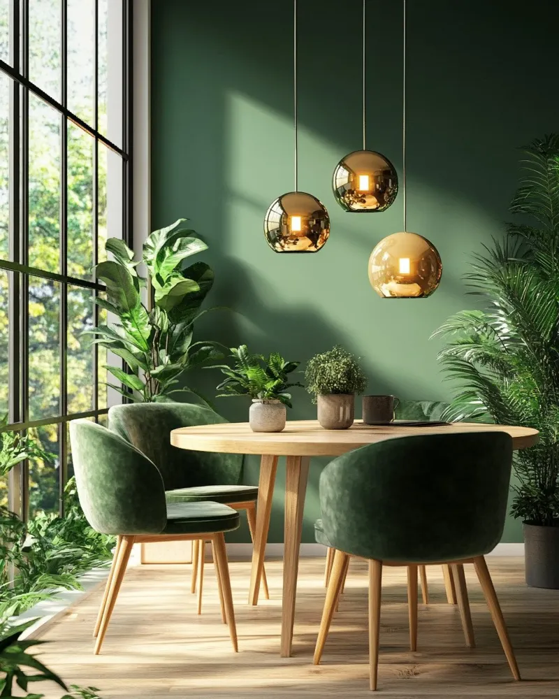 Verde lussureggiante poster da PhotoVibe Decor