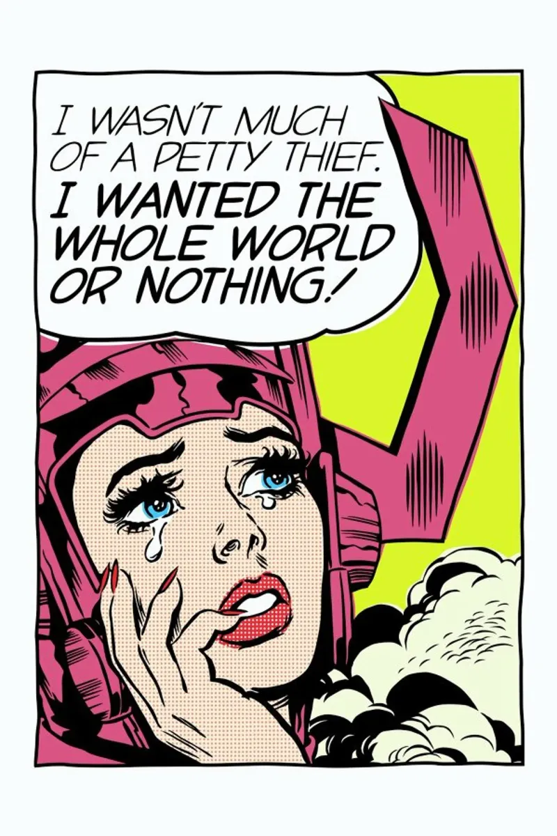 The Whole World canvas by Butcher Billy