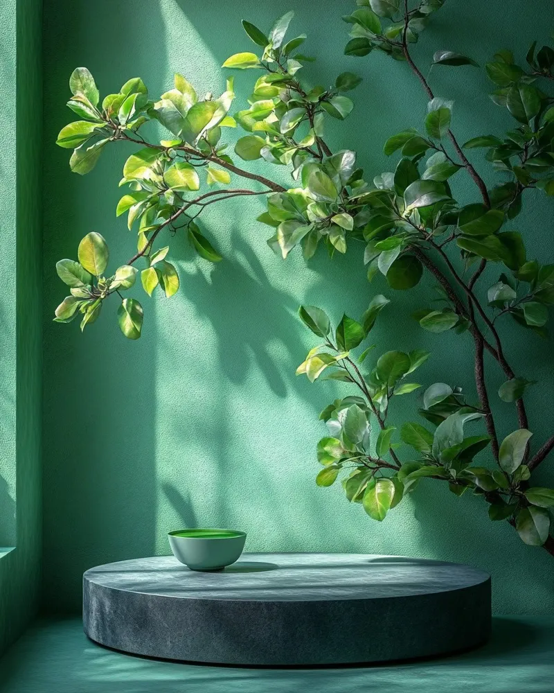 Verde lussureggiante poster da PhotoVibe Decor