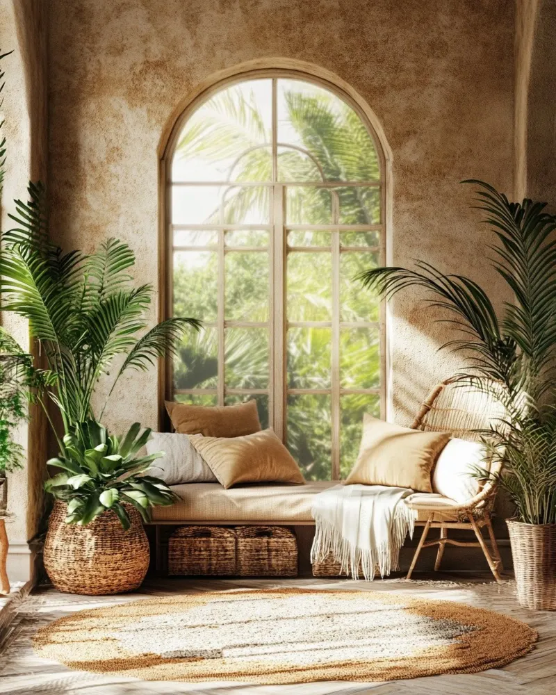 Verde lussureggiante poster con telaio in plastica da PhotoVibe Decor