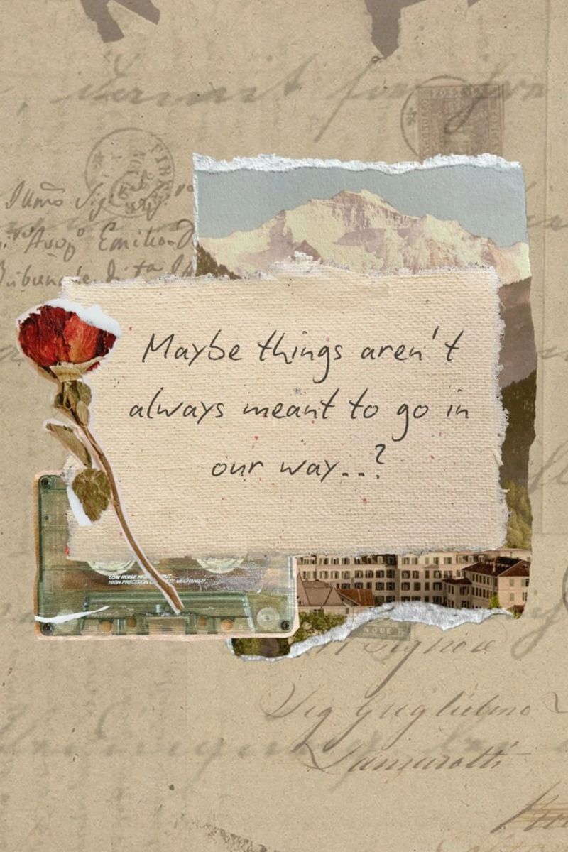 maybe things aren't always meant to go in our way canvas by Andara shop
