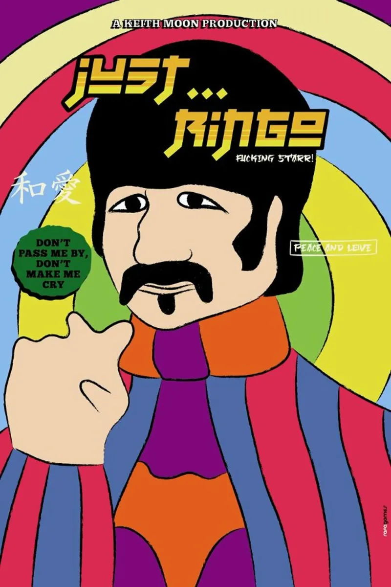 Just Ringo poster con telaio in legno da Rafa Gomes