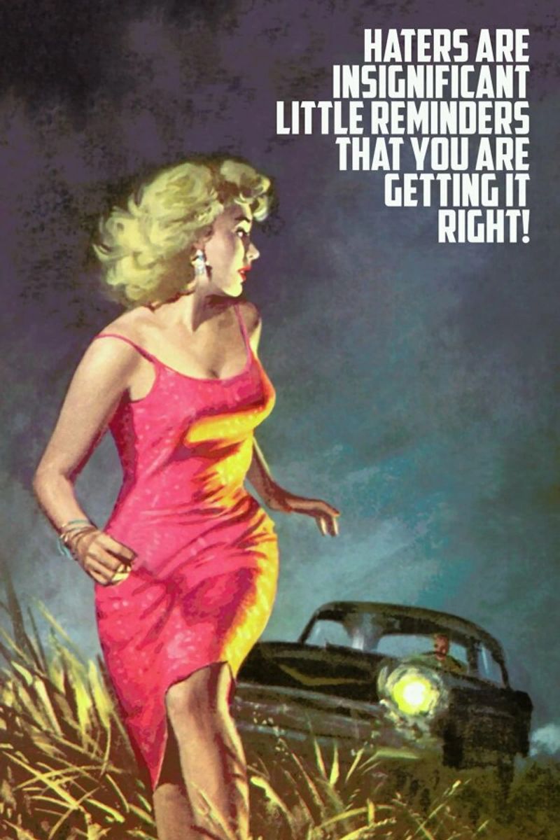 Haters Are Insignificant Poster von Gallery Print and Art Limited