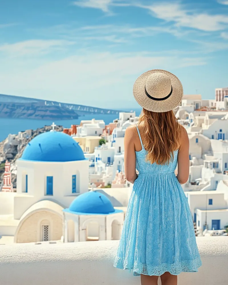 Vibrazioni di Santorini plexiglass da PhotoVibe Decor