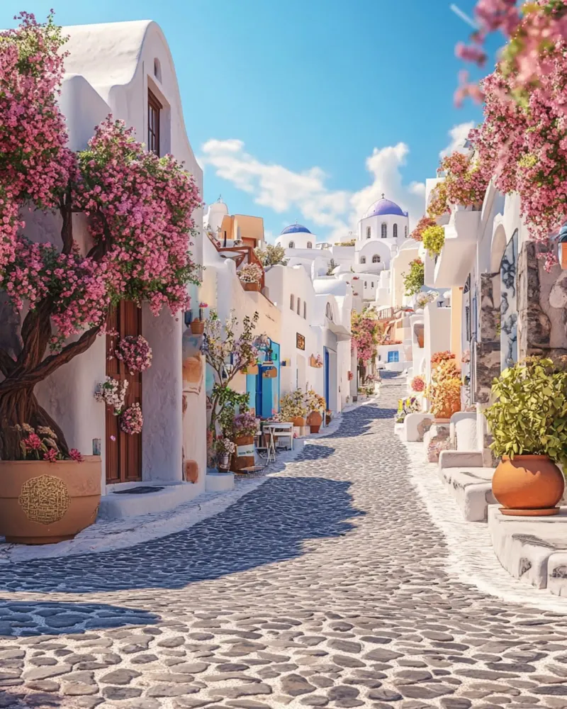 Vibrazioni di Santorini plexiglass da PhotoVibe Decor