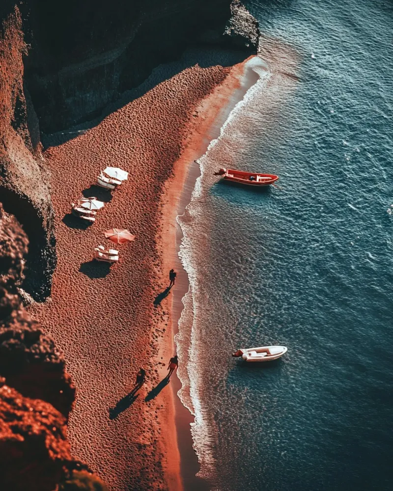 Vibrazioni di Santorini carta hahnemühle da PhotoVibe Decor