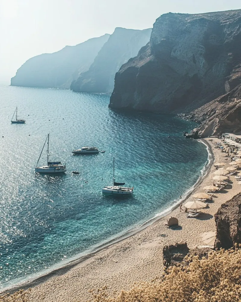 Santorini-Vibes Hahnemühle von PhotoVibe Decor