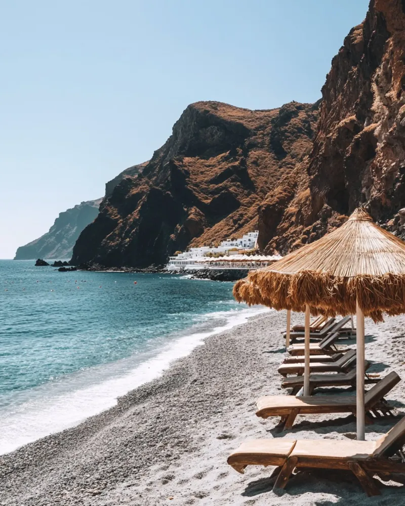 Santorini-Vibes Hahnemühle von PhotoVibe Decor