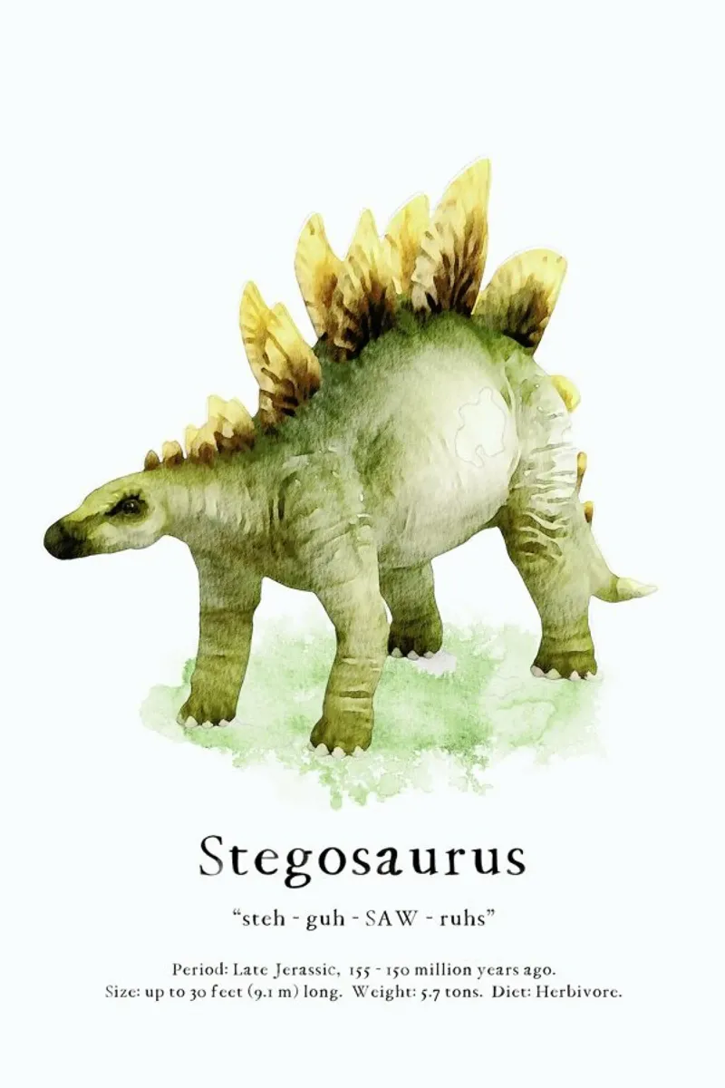 Stegosaurus poster da Lila x Lola