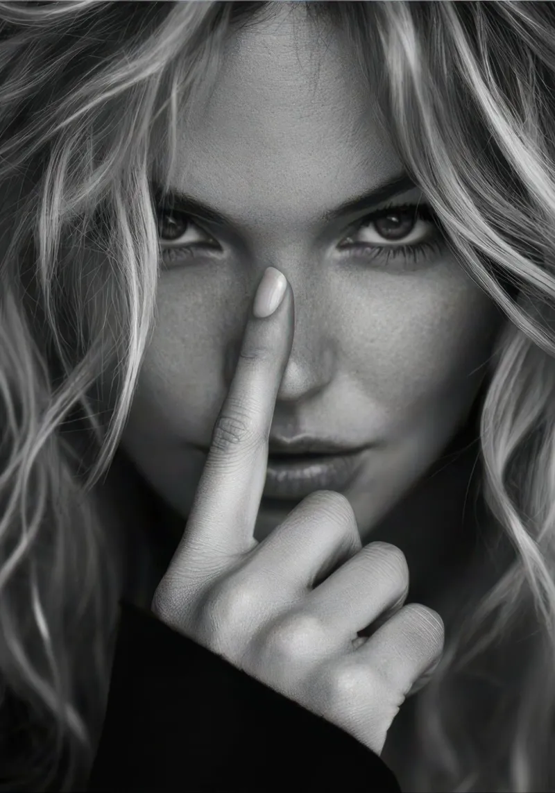 La vita di Kate Moss è una barzelletta "ONe" poster con telaio in plastica da Greatest Figure