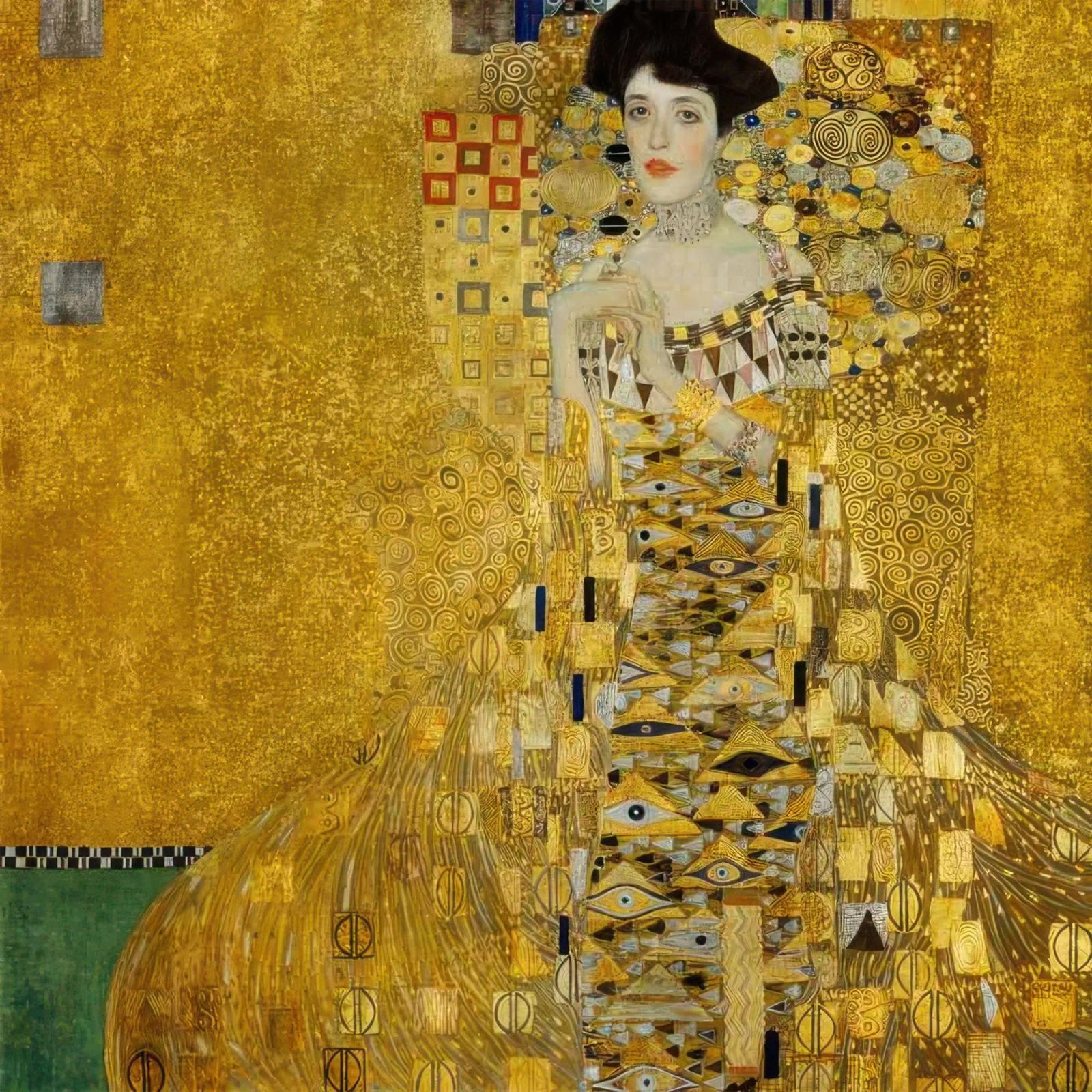 Porträt Adele Bloch Bauer Gustav Klimt Poster von betty hamilton