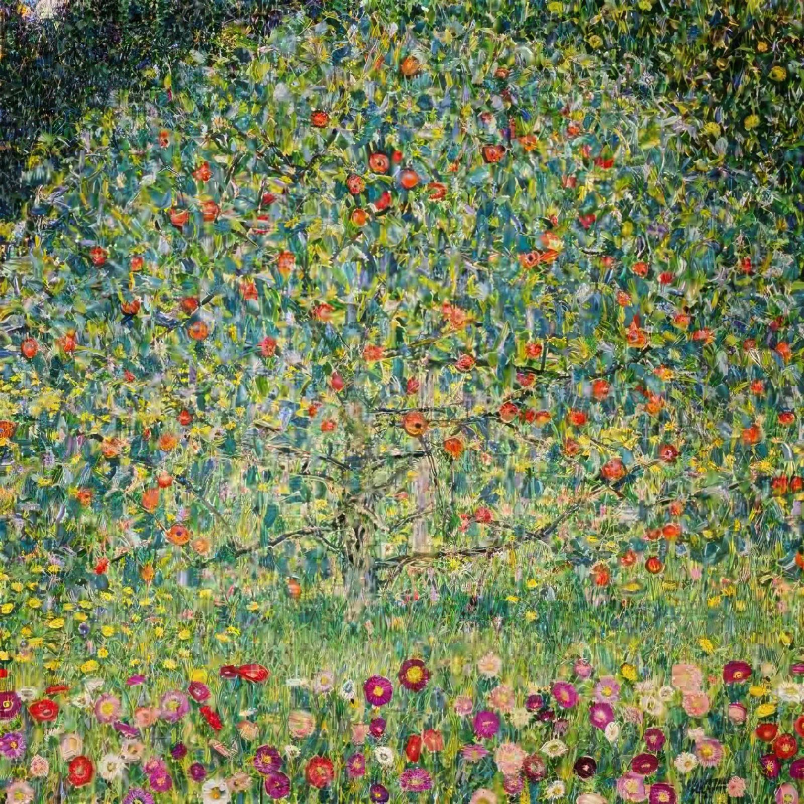 Apfelbaum I - Gustav Klimt Poster von betty hamilton