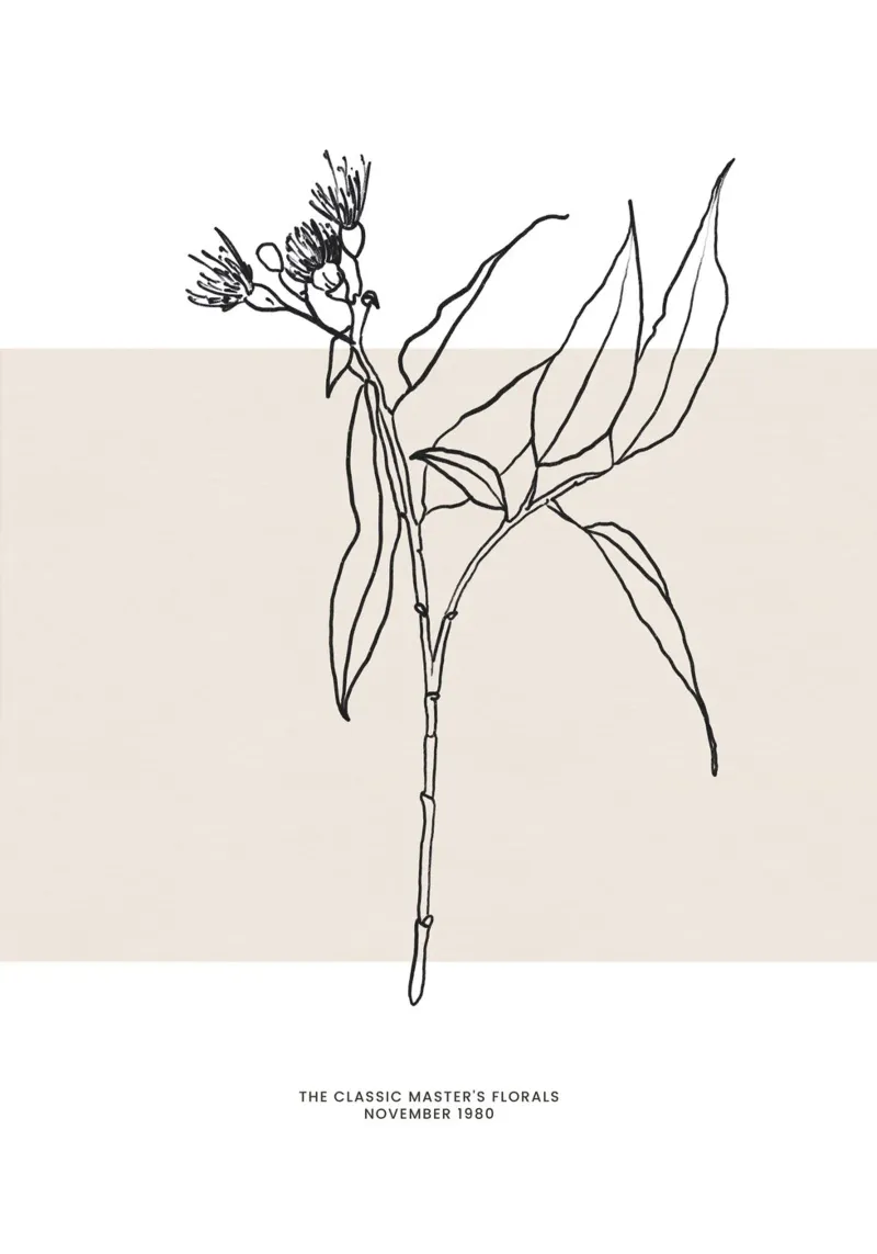 Abstract Botanics No 12 plexiglass da treechild