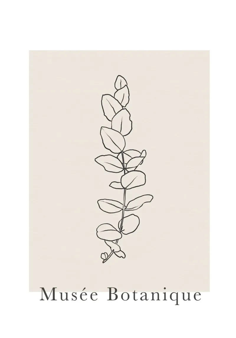 Abstract Botanic No 14 plexiglass da treechild