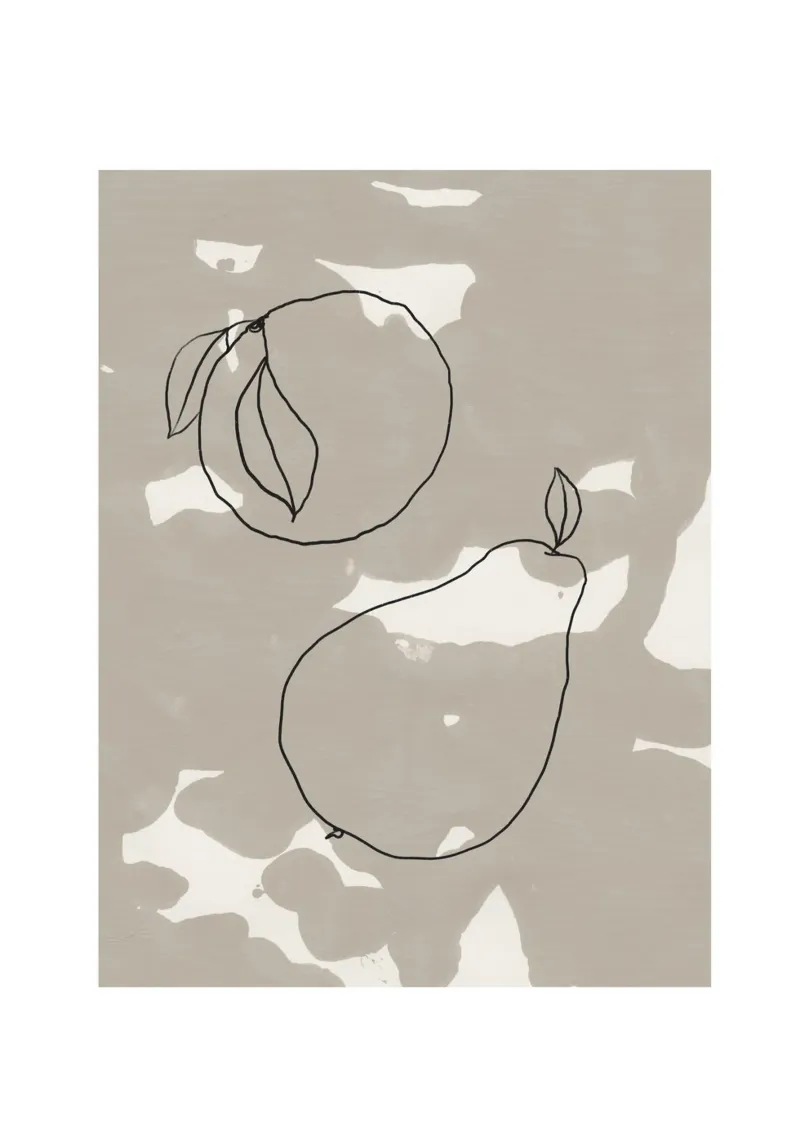 Abstract Botanic No 17 poster da treechild
