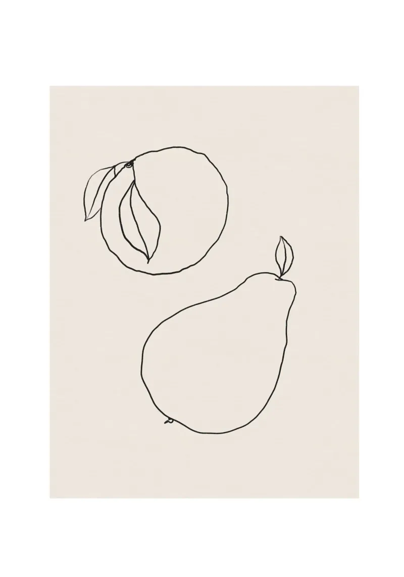 Abstract Botany No 18 carta hahnemühle da treechild