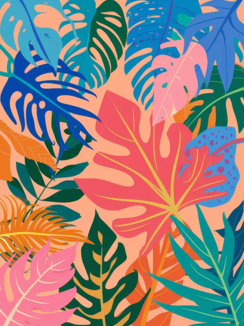 Coral Reef Jungle hahnemühle by Paez Harmony