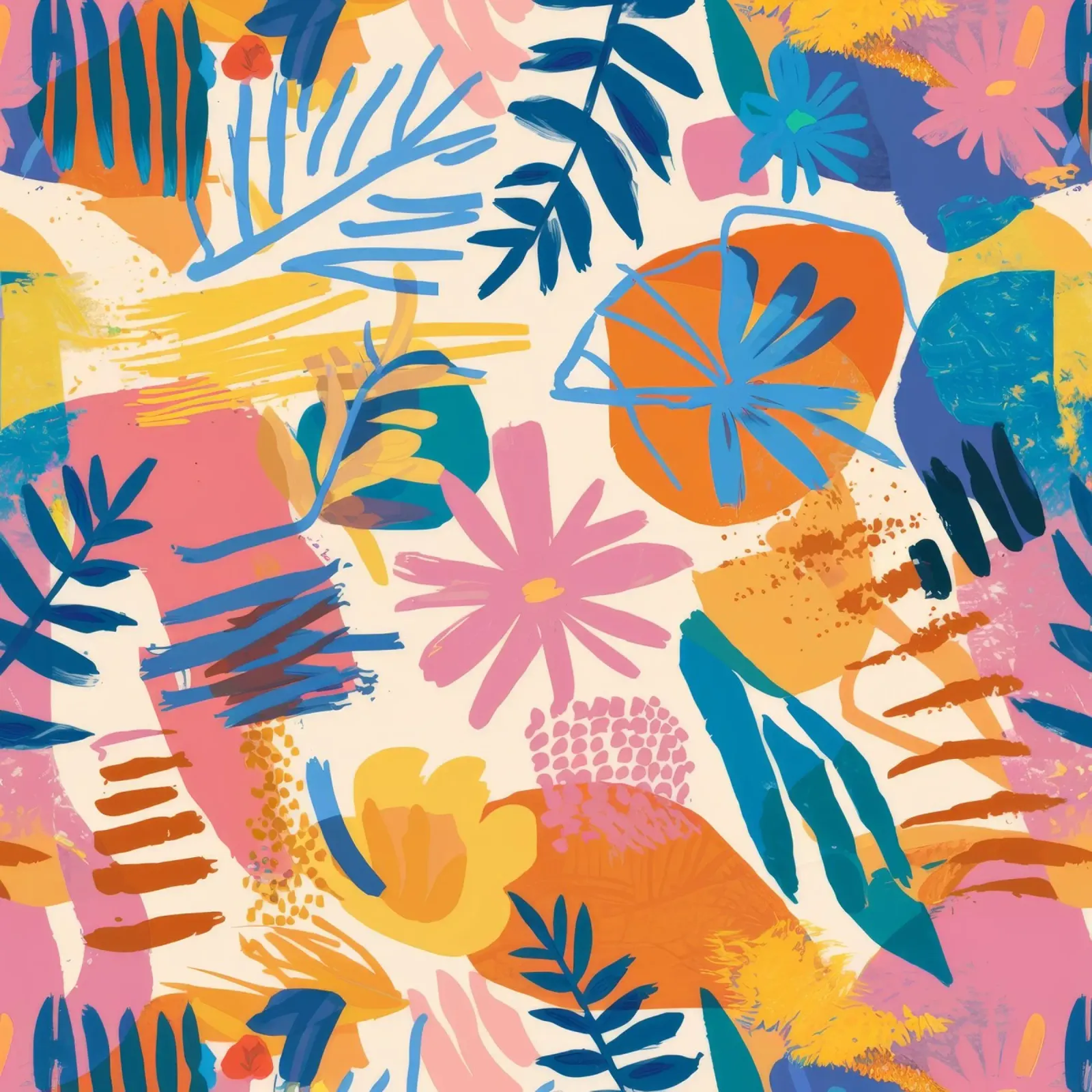 Abstract Island Bloom poster by Haven Mirage