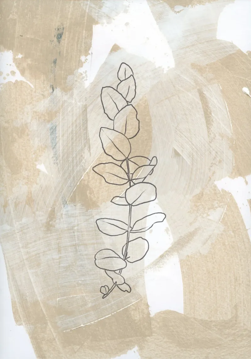 Abstract Botanics No 23 plexiglass da treechild