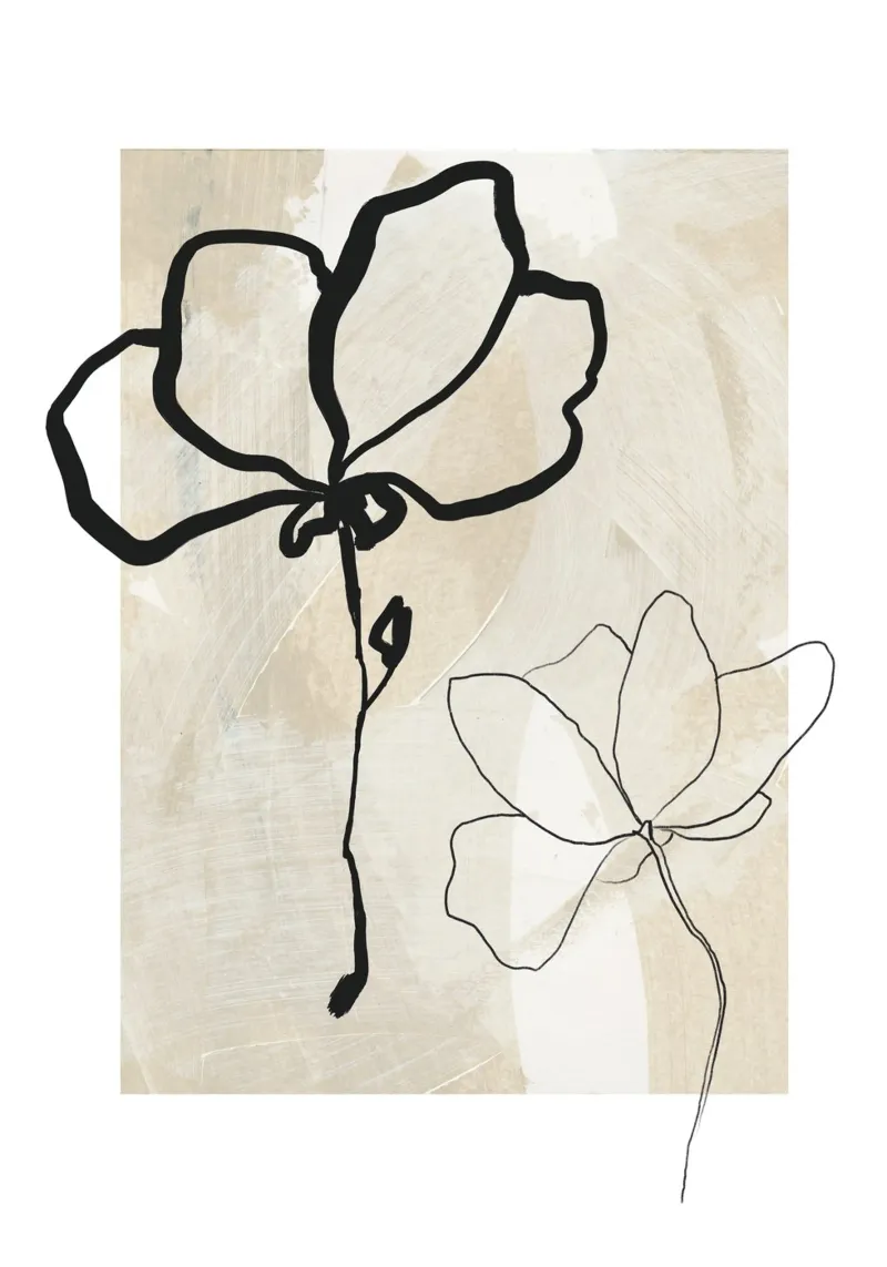 Abstract Botanics No 27 plexiglass da treechild