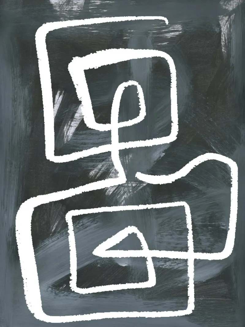 Atelier Abstract No 01 alluminio dibond da treechild