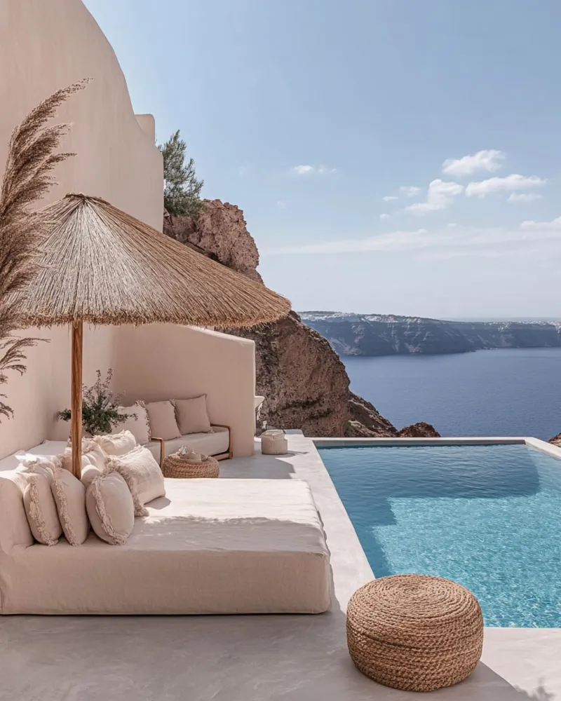 Santorini-Vibes Hahnemühle von PhotoVibe Decor