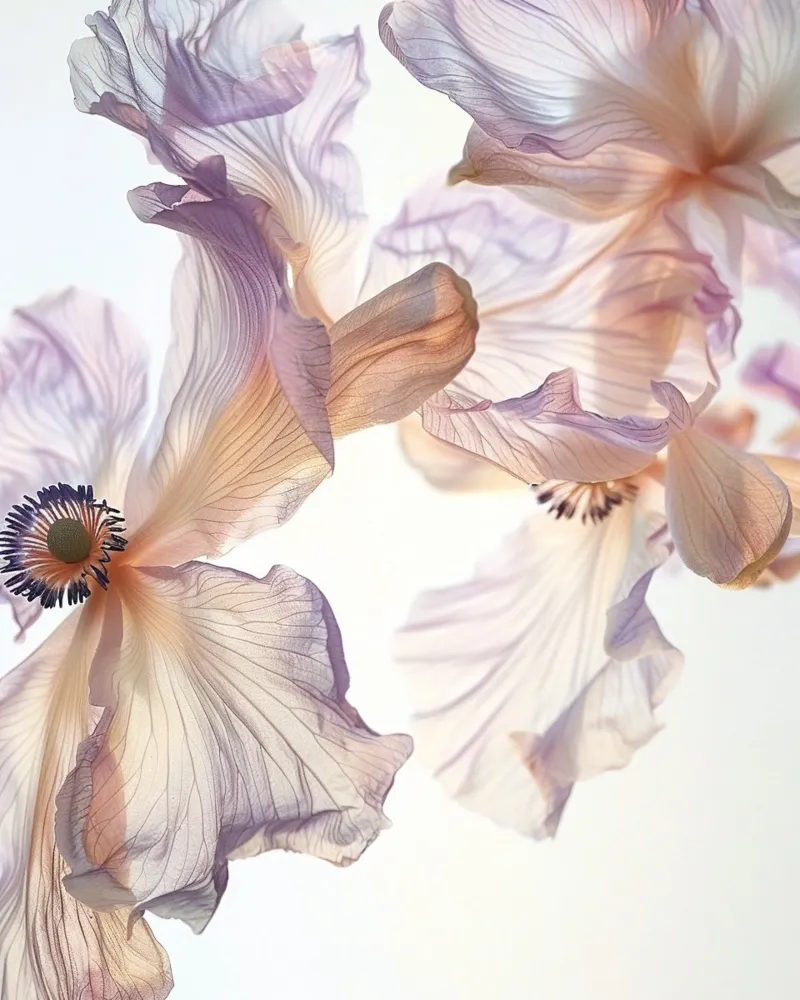 Floating Botanica canvas with Floater frame by PhotoVibe Decor