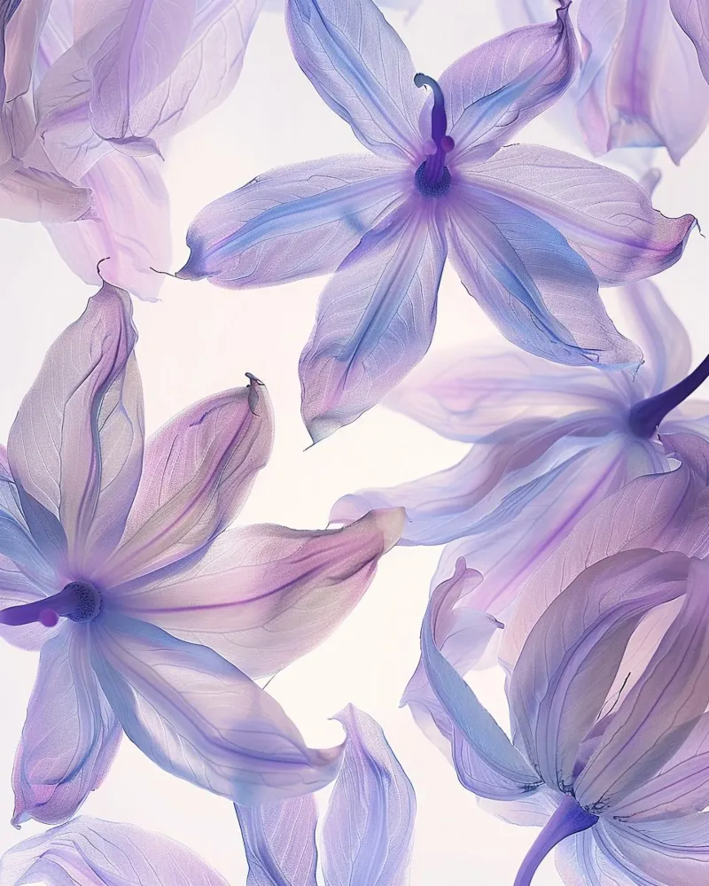 Floating Botanica canvas with Floater frame by PhotoVibe Decor