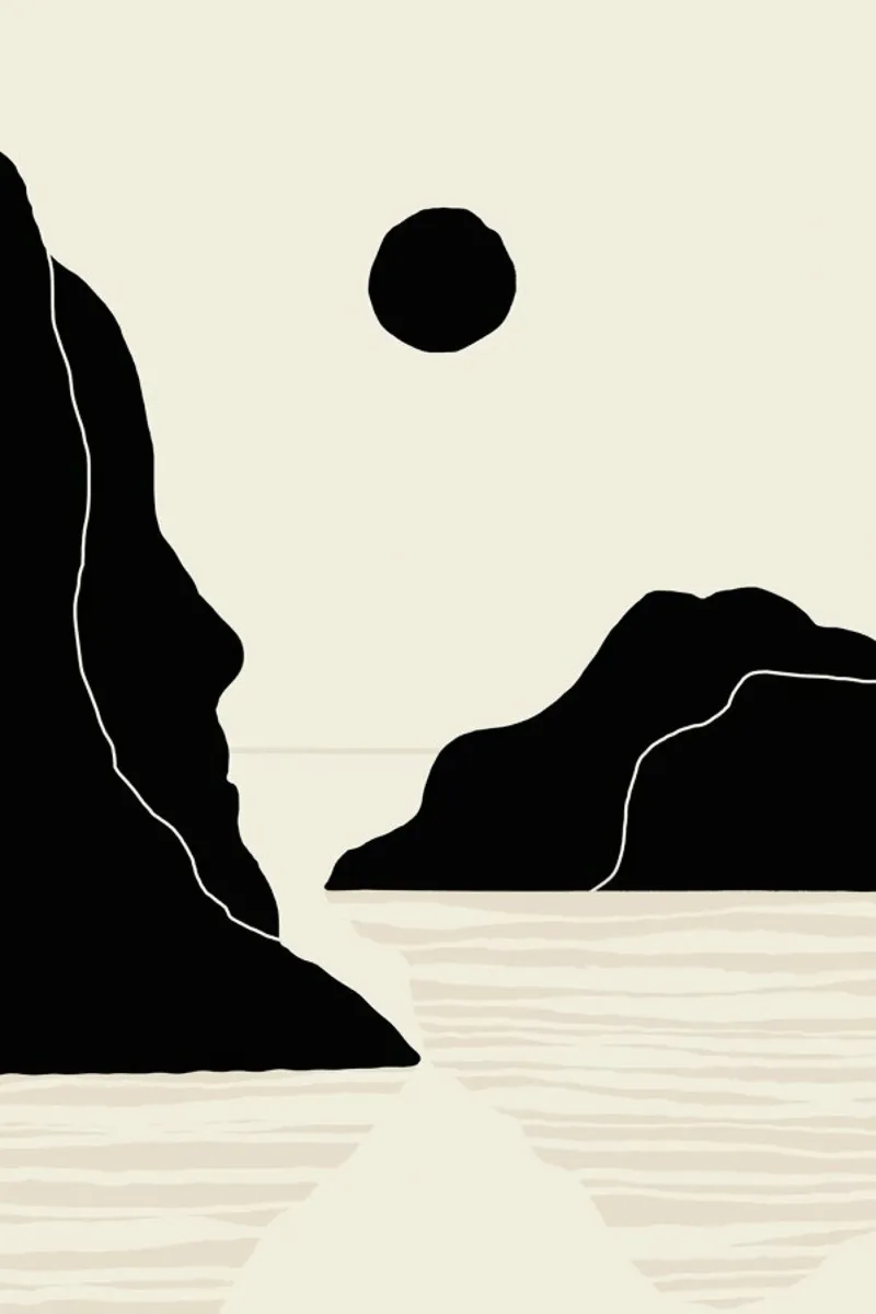 Midnight Ocean pellicola backlit da Graphite