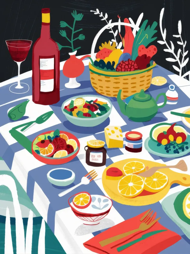 Picnic abbondantemente distribuito alluminio dibond da Chroma Haven