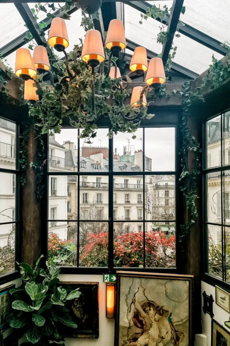 Paris Window View pellicola backlit da GraceDigitalArtCo