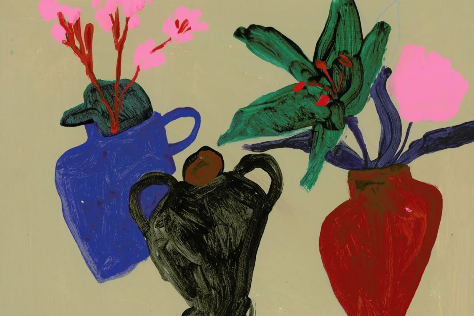 Three Vessels aluminium-dibond van Sonia Brittain