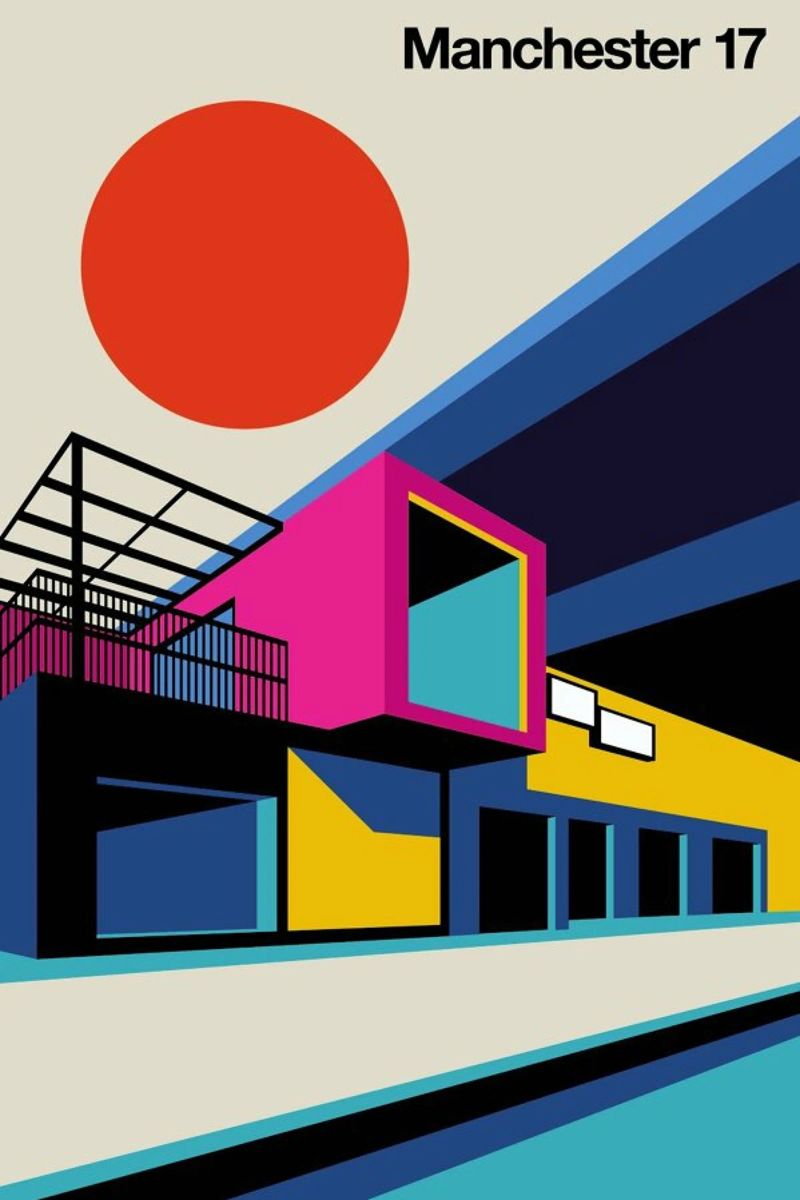 Manchester 17 poster de Bo Lundberg