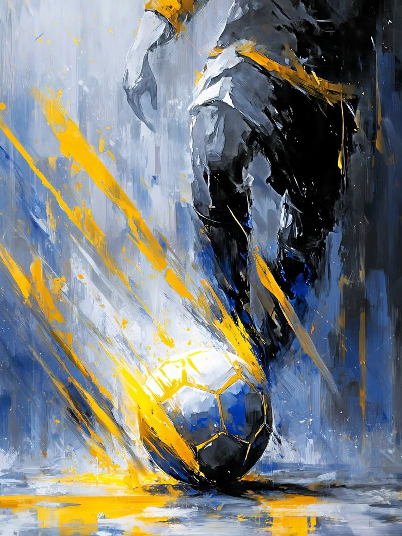 Football Modern 3 poster de Mateo