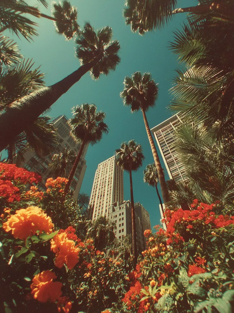 L'amour californien à l'ancienne poster de Carinaprint