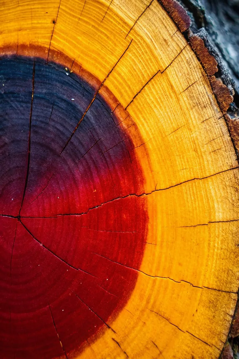 Anello dell'albero poster con telaio in alluminio da zetazone