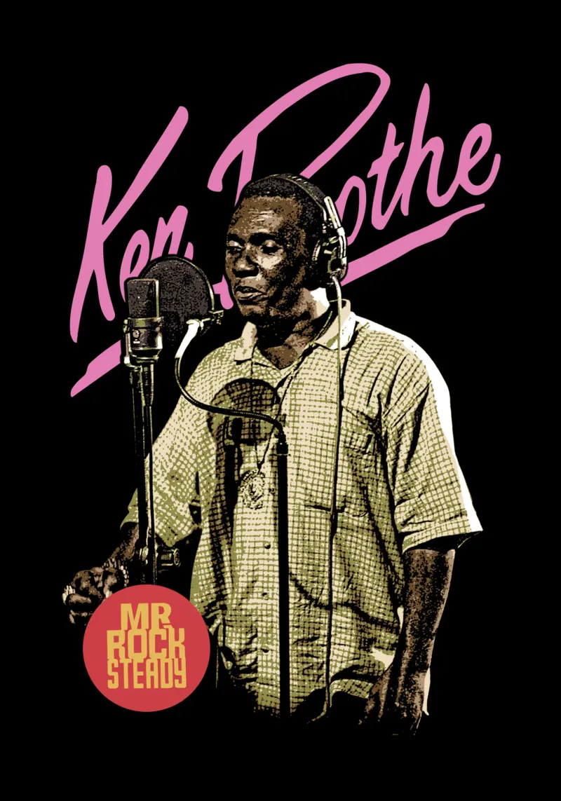 Ken Boothe - Mr. Rocksteady plexiglass da Aranduts