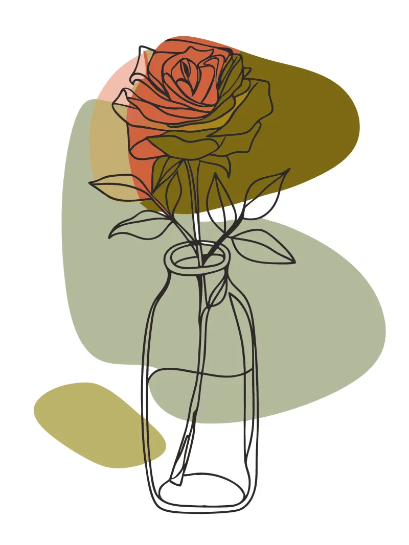 Rose minimaliste pellicola backlit da RELAXING TOUCH